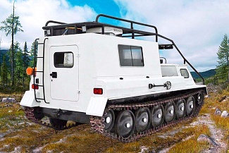 ГАЗ-34039 для отдыха вид сзади