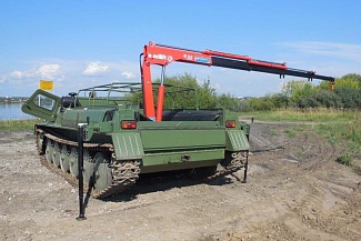 ГАЗ-34039 с КМУ