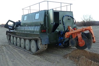 Плуг двухдисковый противопожарный ПДП-1,2 ( ГАЗ-34039 )