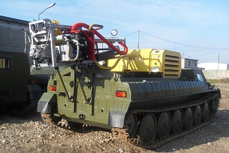 ГАЗ-34039 с УБШМ-20 и с генератором