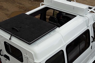 ГАЗ-3409 с площадкой для стрельбы из люка