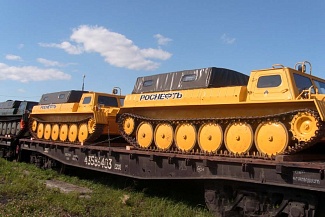 ГАЗ-34039 (Окраска снегоболотохода в выбранный цвет; Нанесение фирменных логотипов)