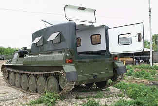 ГАЗ-34039 с пластиковым утепленным кунгом