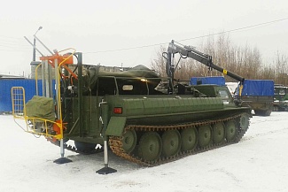 ГАЗ-34039 с УБШМ-13 и КМУ