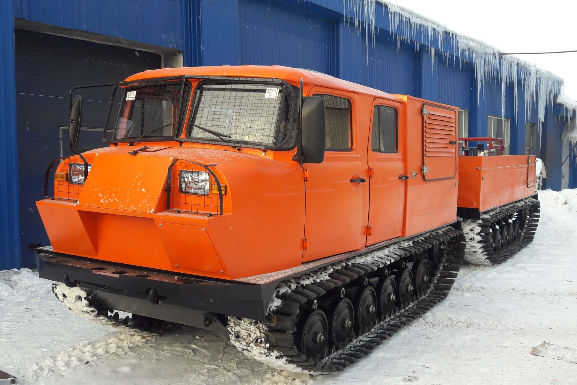  стм-7087 с малой буровой установкой мбу-120